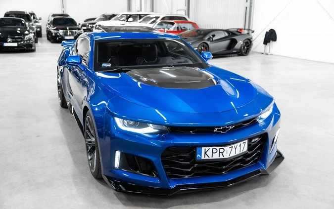 Chevrolet Camaro cena 255000 przebieg: 69000, rok produkcji 2018 z Sokółka małe 781